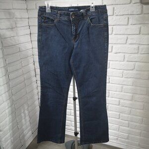 Bandolinoblu Ladies Size 12 Arianna Bootcut Medium Wash Blue Jeans